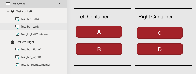 Example of Containerized Controls in Power Apps
